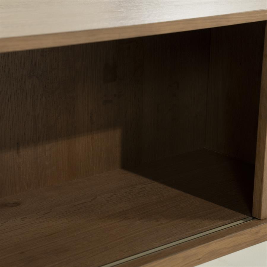 TV meubel Milo 240 cm - bruin