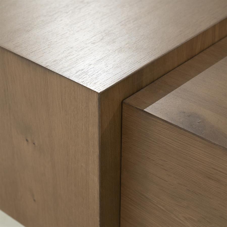 Salontafel Quinten vierkant - bruin