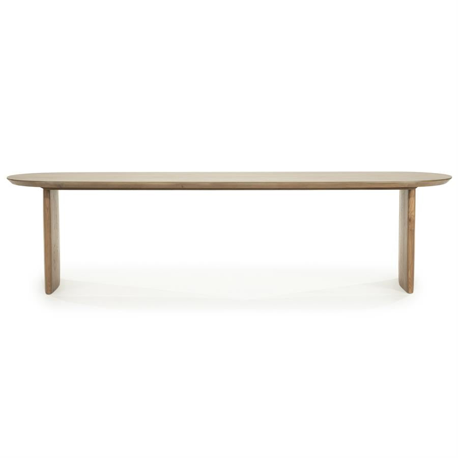 Eettafel Dex 300x110 cm - bruin