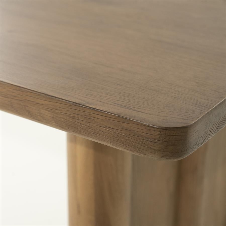 Eettafel Jake 180x100 cm - bruin