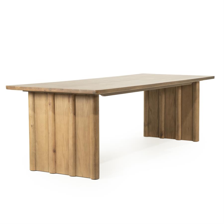 Eettafel Jake 250x100 cm - bruin