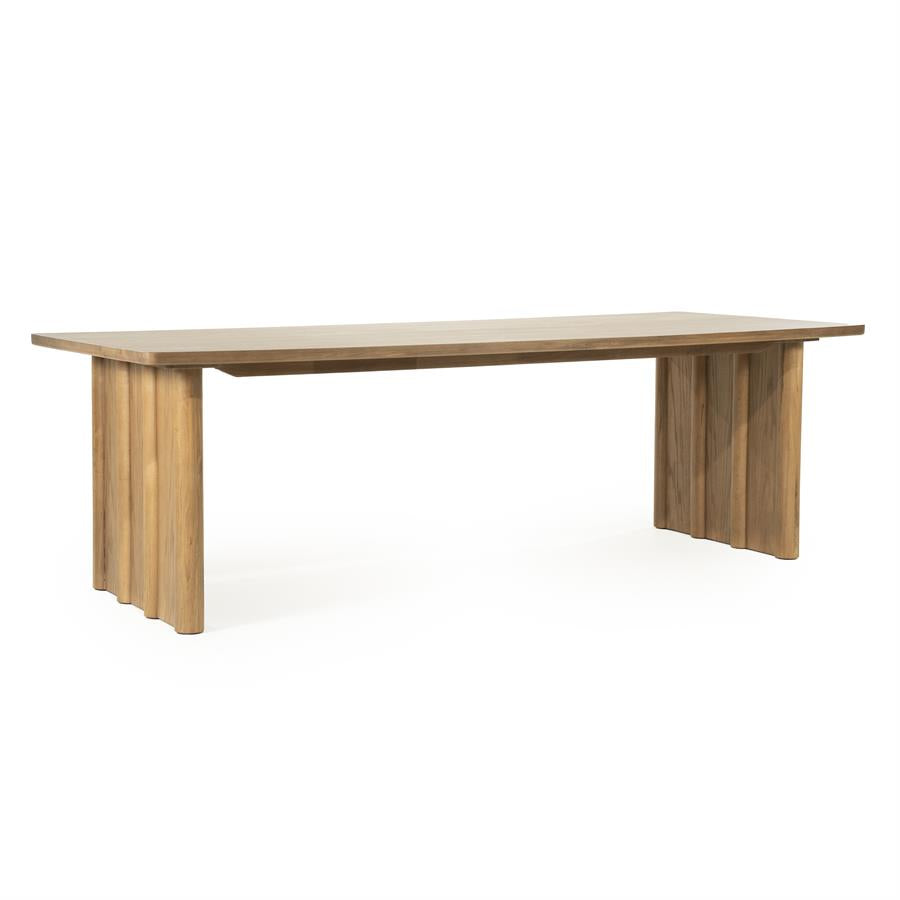 Eettafel Jake 250x100 cm - bruin