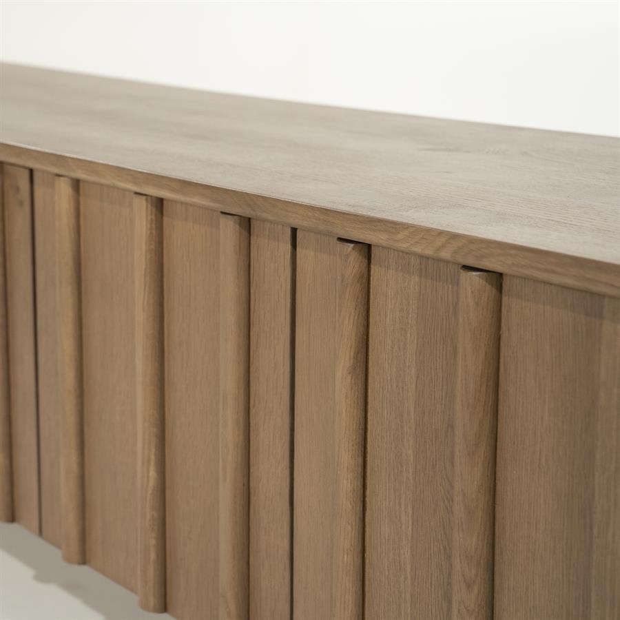 TV meubel Jake 6 drs. - bruin