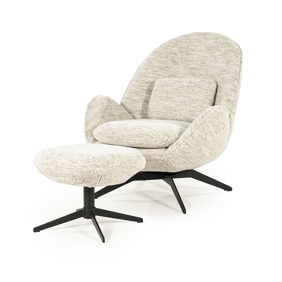Fauteuil Ryan - beige Zora