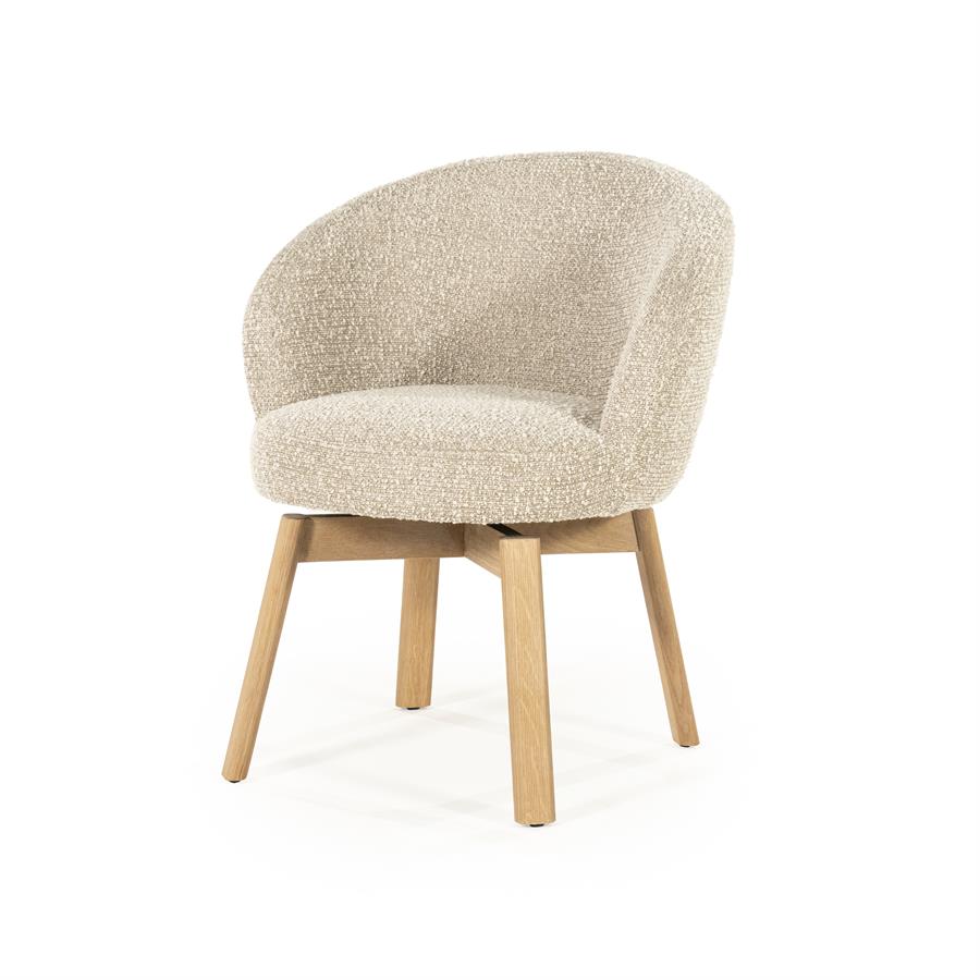 Stoel Livia - taupe Hush