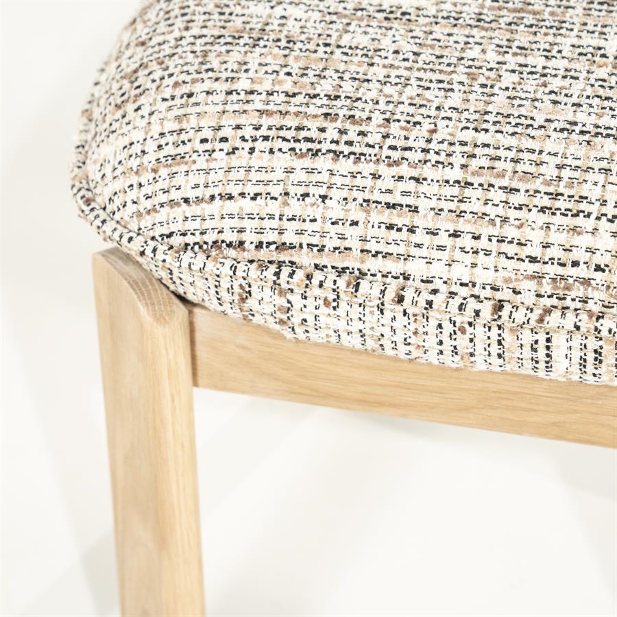 Kruk Lottie - taupe Nori