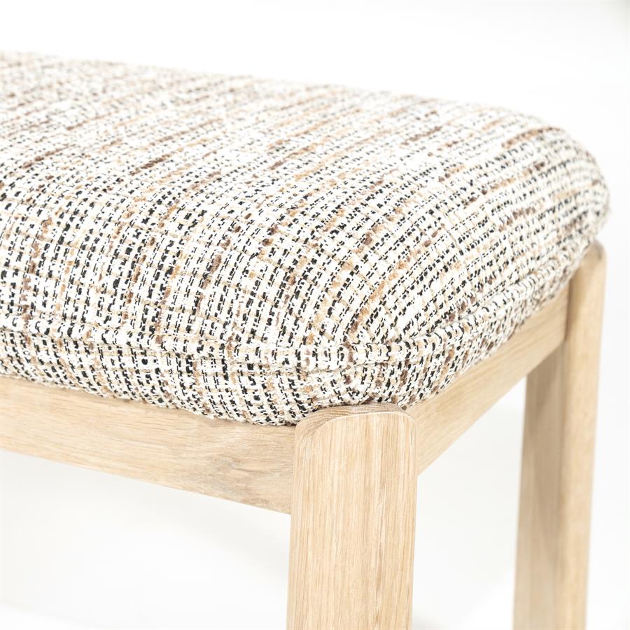 Bankje Lottie - taupe Nori