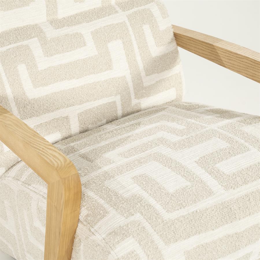 Fauteuil Olek - beige Libre