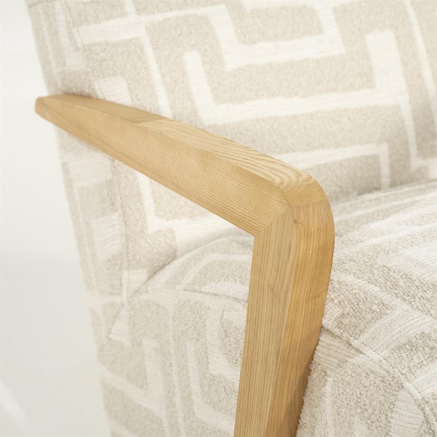 Fauteuil Olek - beige Libre