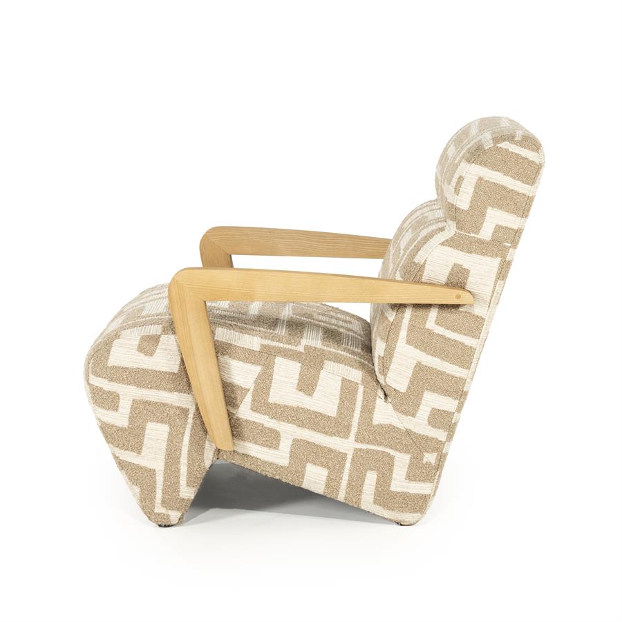 Fauteuil Olek - taupe Libre