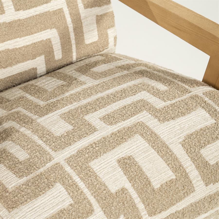 Fauteuil Olek - taupe Libre