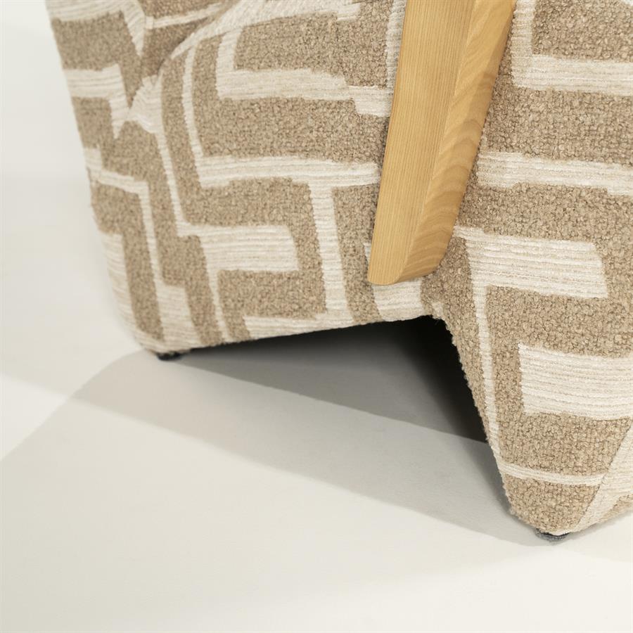 Fauteuil Olek - taupe Libre