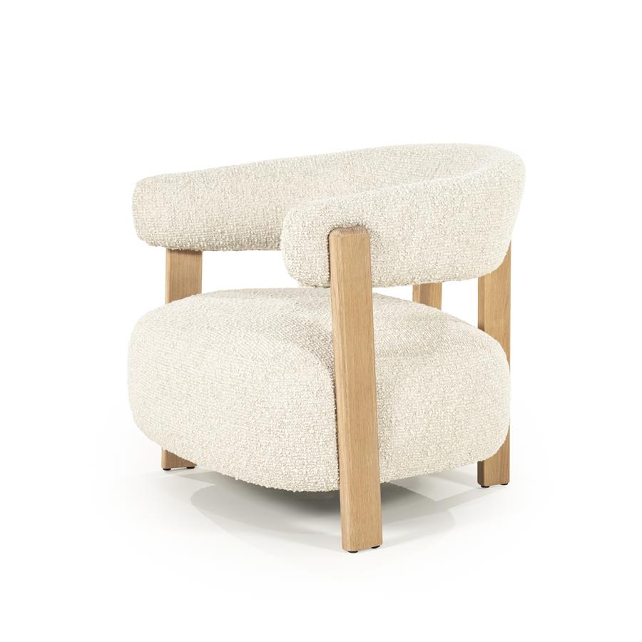 Fauteuil Lola - beige Hush