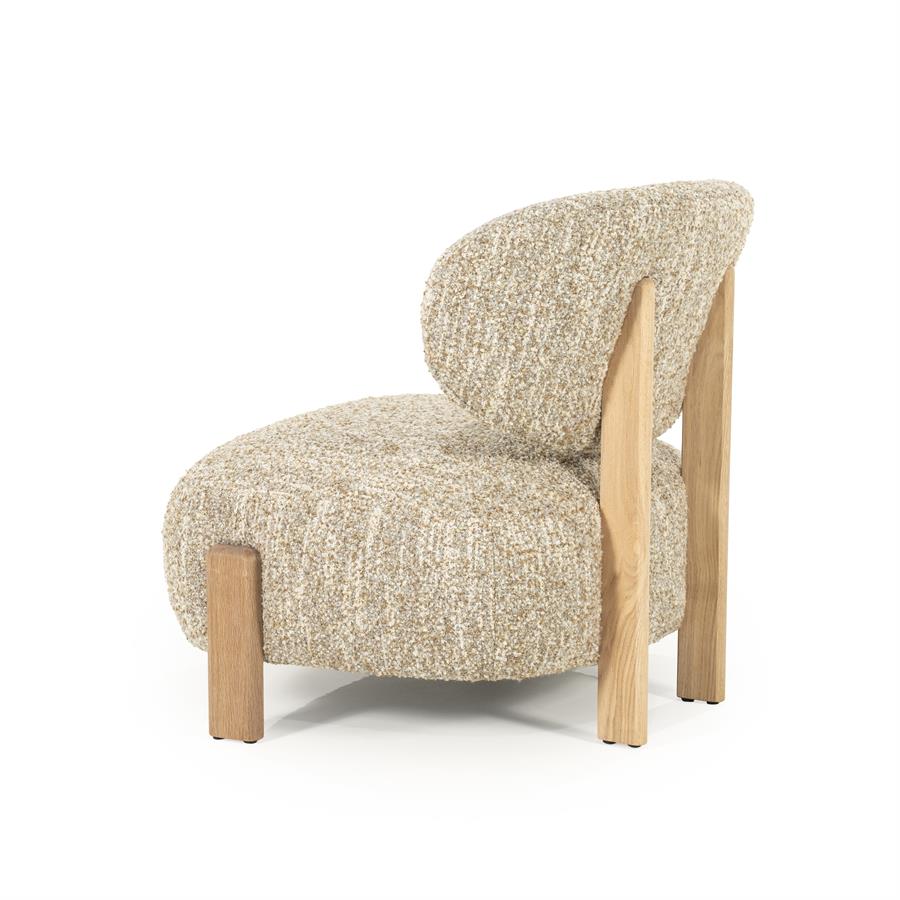 Fauteuil Reza naturel - beige Bay
