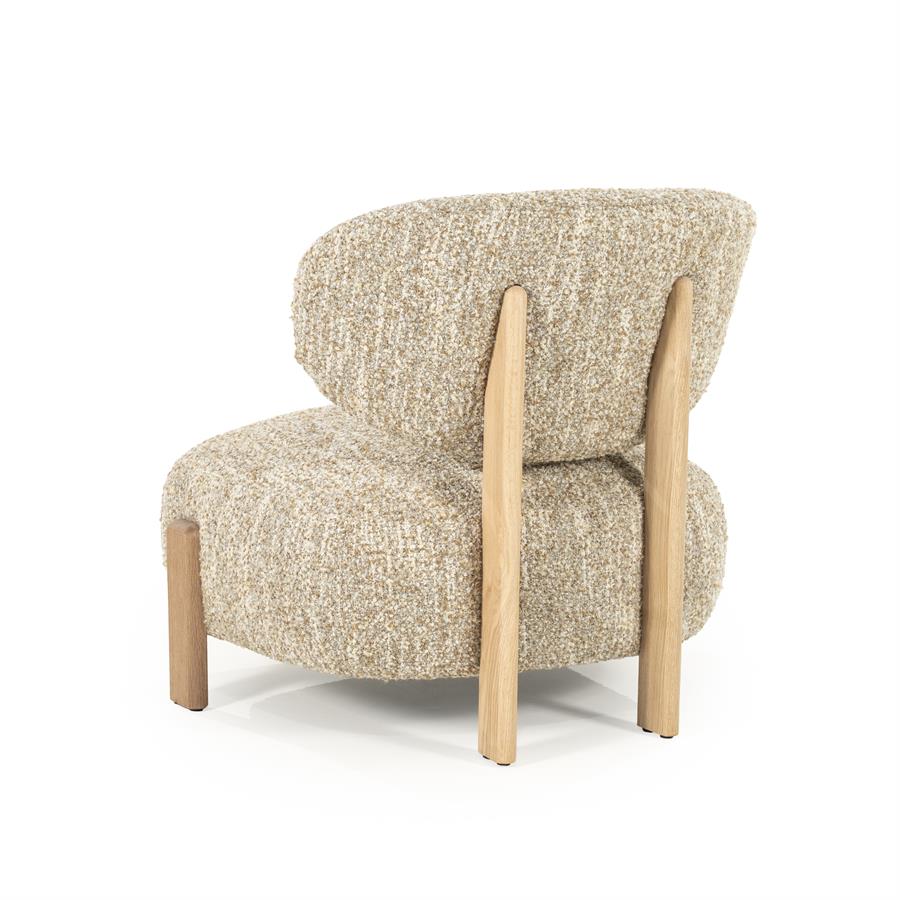 Fauteuil Reza naturel - beige Bay