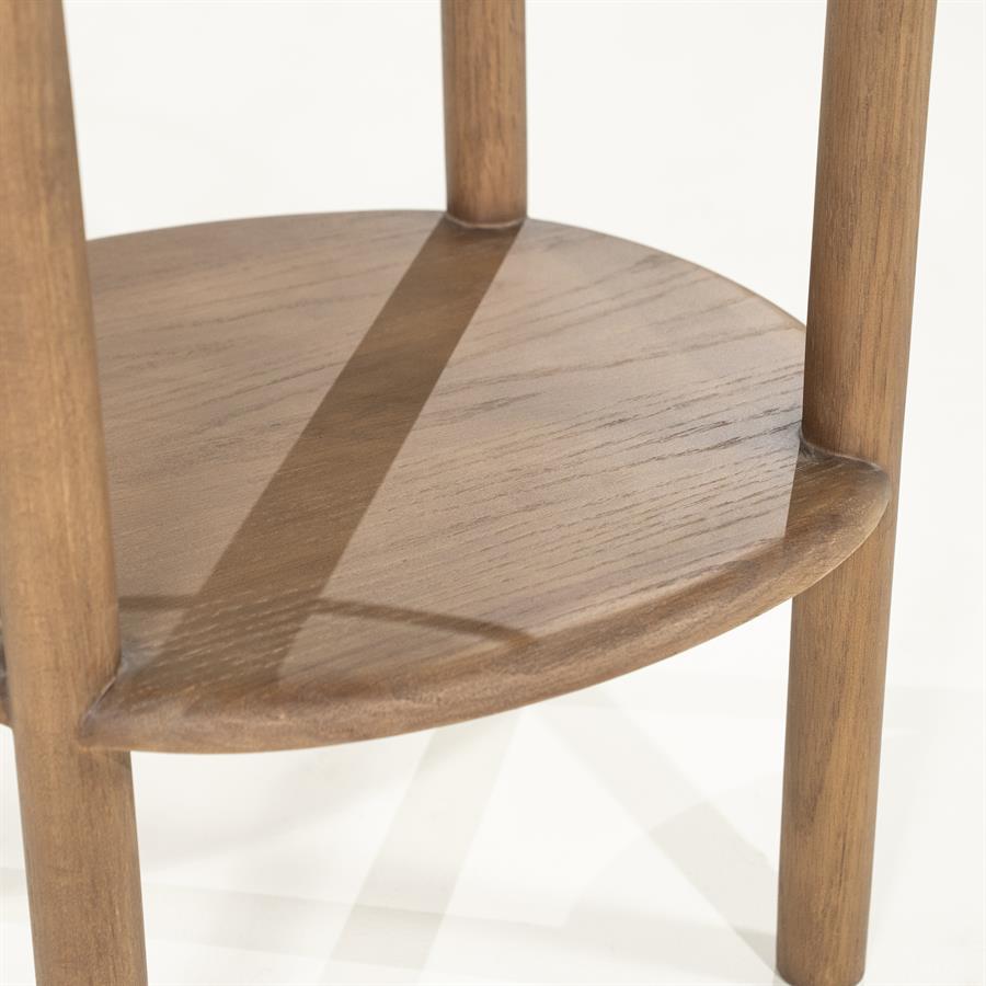 Bijzettafel Cleo - lichtbruin