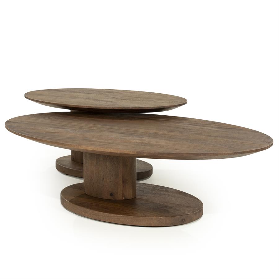 Salontafel Novia small - lichtbruin
