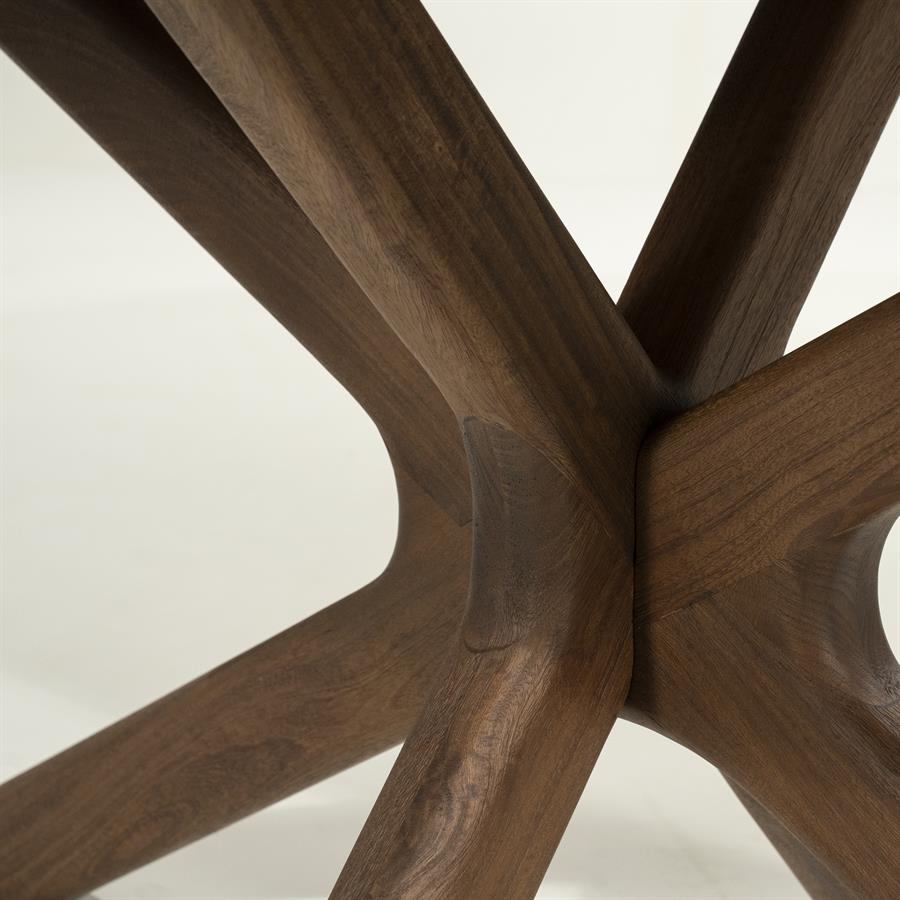 Eettafel Tycho 210x110 cm - lichtbruin