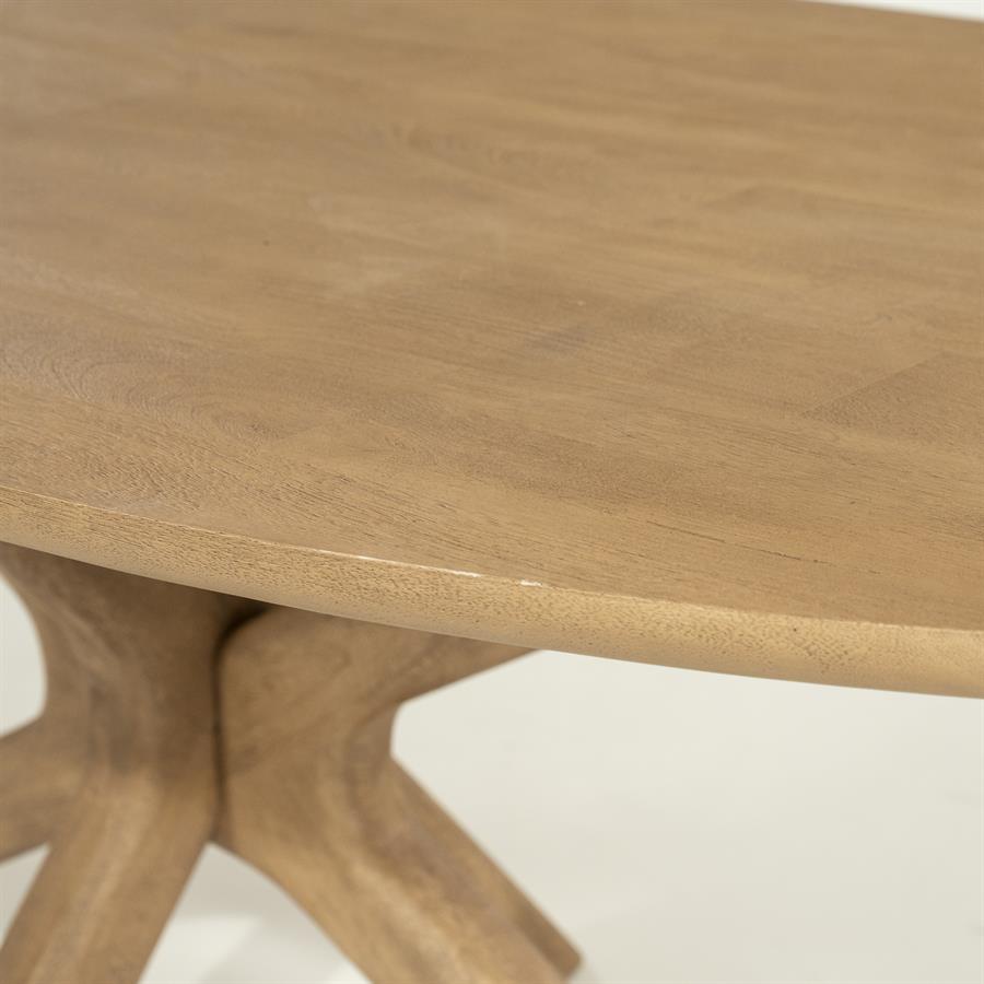 Eettafel Tycho 260x110 cm - naturel