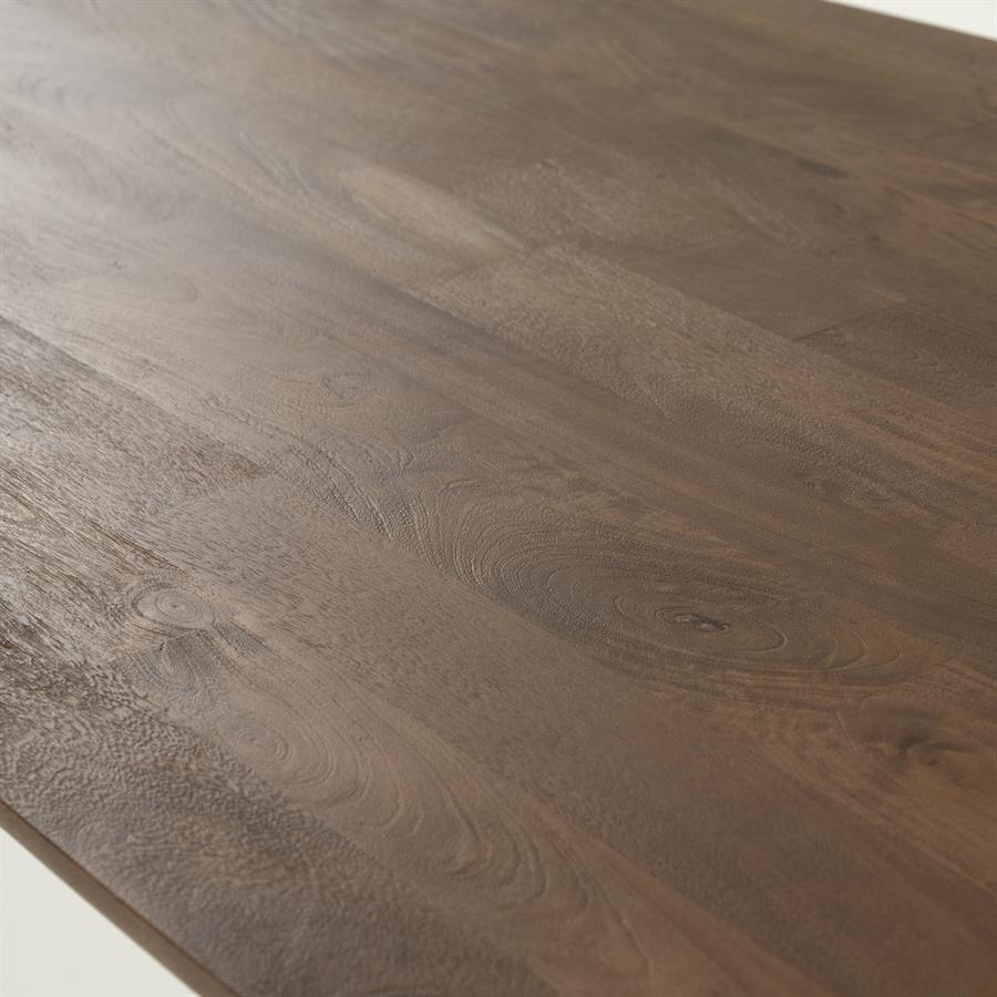 Eettafel Coco 240x110 cm - lichtbruin