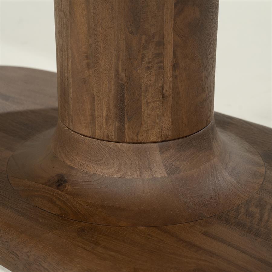Eettafel Coco 240x110 cm - lichtbruin