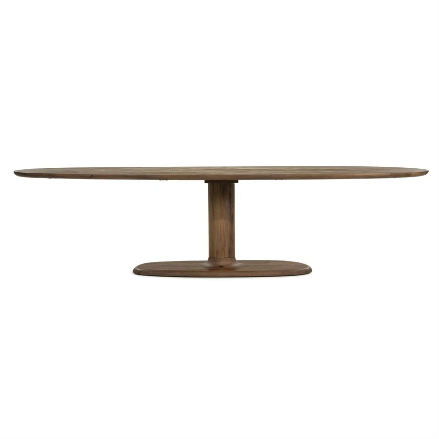 Eettafel Coco 300x110 cm - lichtbruin