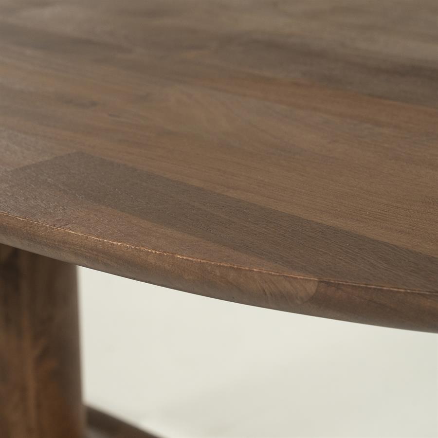 Eettafel Coco 300x110 cm - lichtbruin