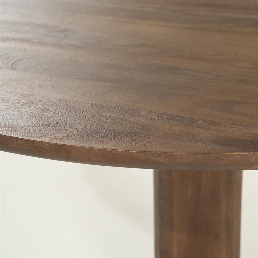Eettafel Coco 130x77 cm - lichtbruin