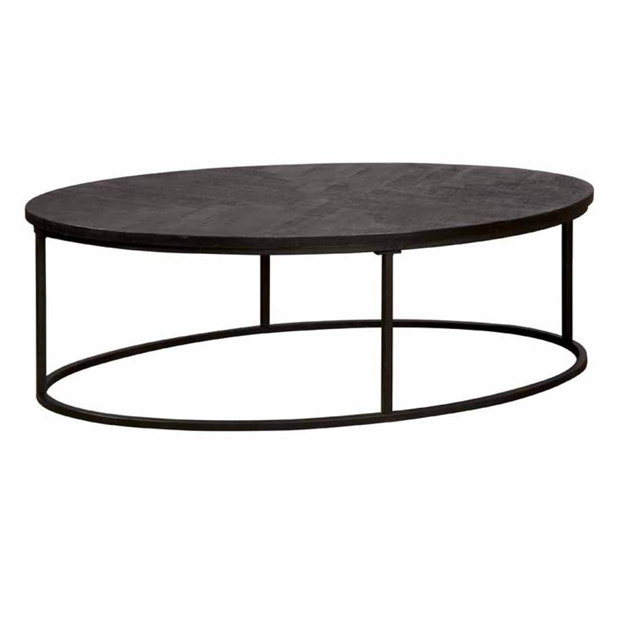 Salontafel – Viola – Zwart – 135 x 75 x 45 cm – Tower Living