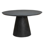 Ronde eettafel Premana – Zwart – 130 x 130 x 77 cm | Tower Living