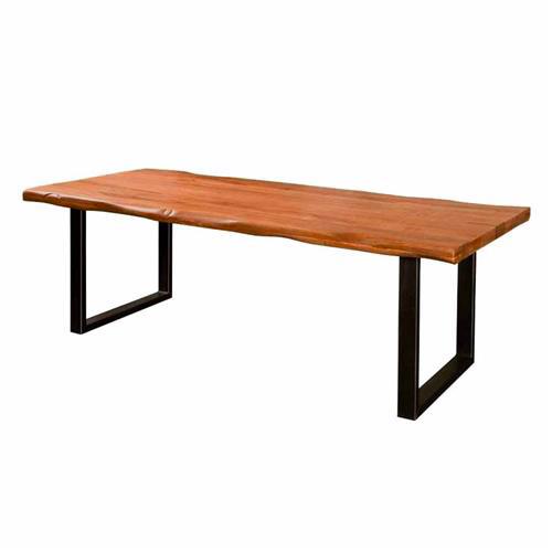 Eetkamertafel – Nicosia – Bruin – 180 x 90 x 77 cm – Tower Living