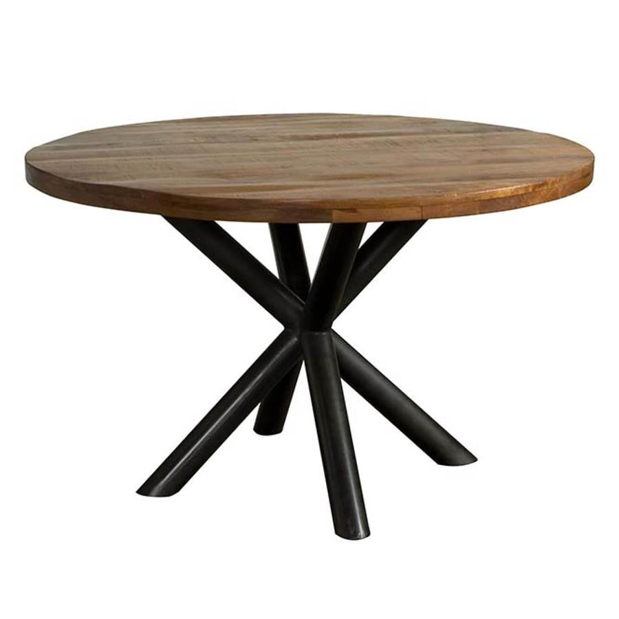 Eetkamertafel – Selva – Bruin – 130 x 130 x 77 cm – Tower Living
