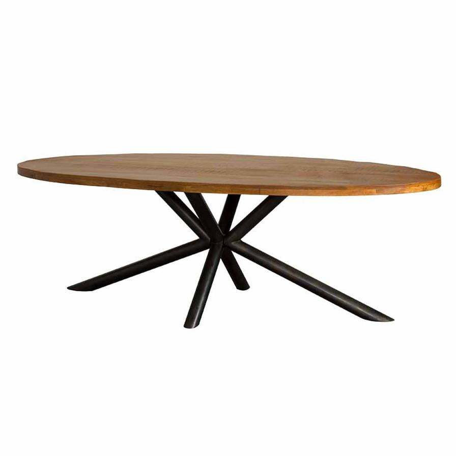 Eetkamertafel – Selva – Bruin – 200 x 100 x 77 cm – Tower Living