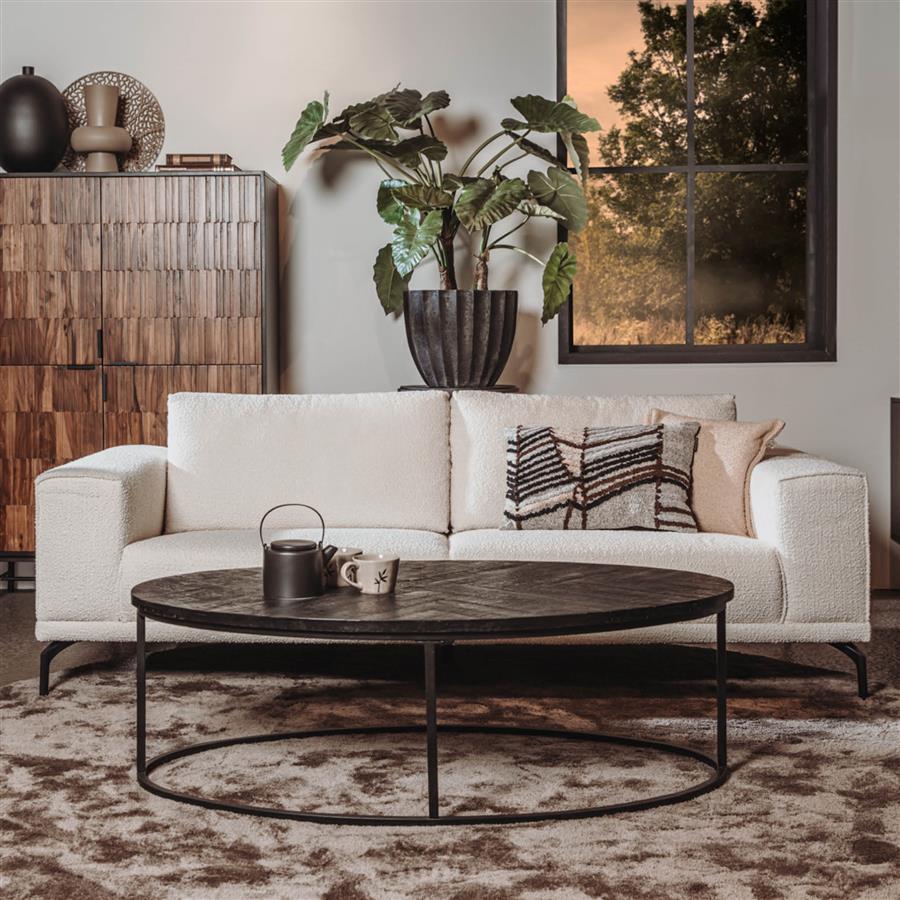 Salontafel – Viola – Zwart – 135 x 75 x 45 cm – Tower Living