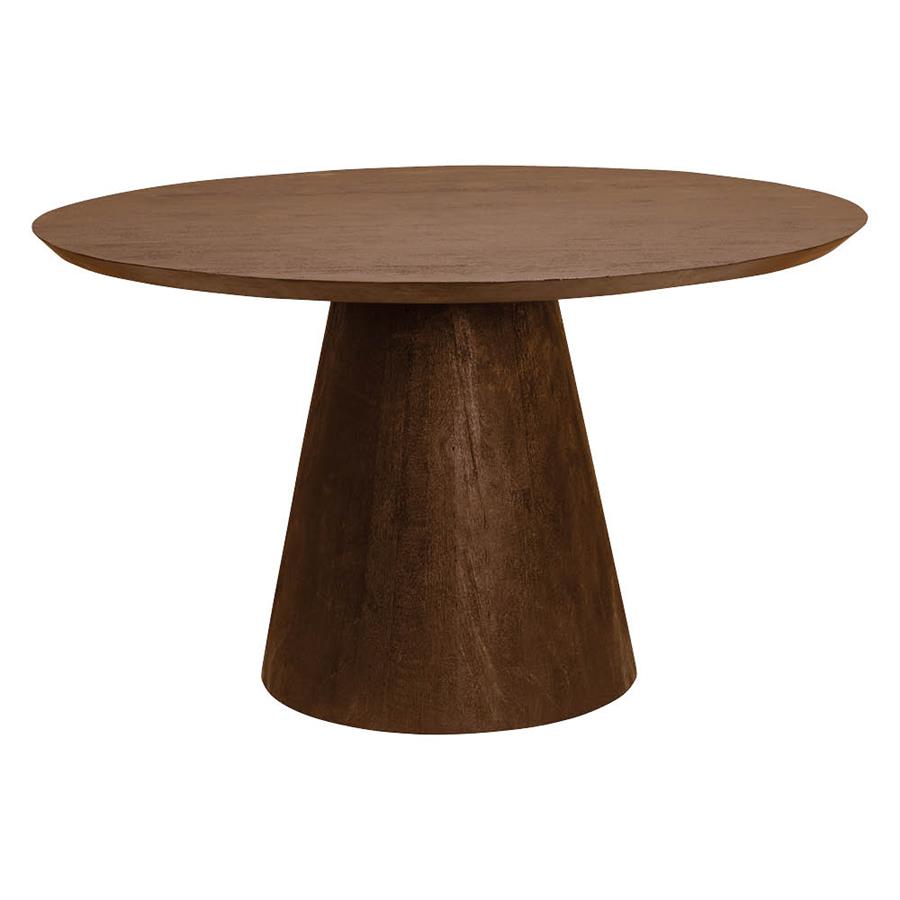 Eetkamertafel – Premana – Bruin – 130 x 130 x 77 cm – Tower Living