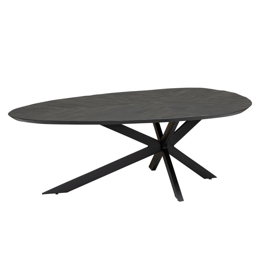 Salontafel – Pianella – Zwart – 130 x 80 x 45 cm – Tower Living