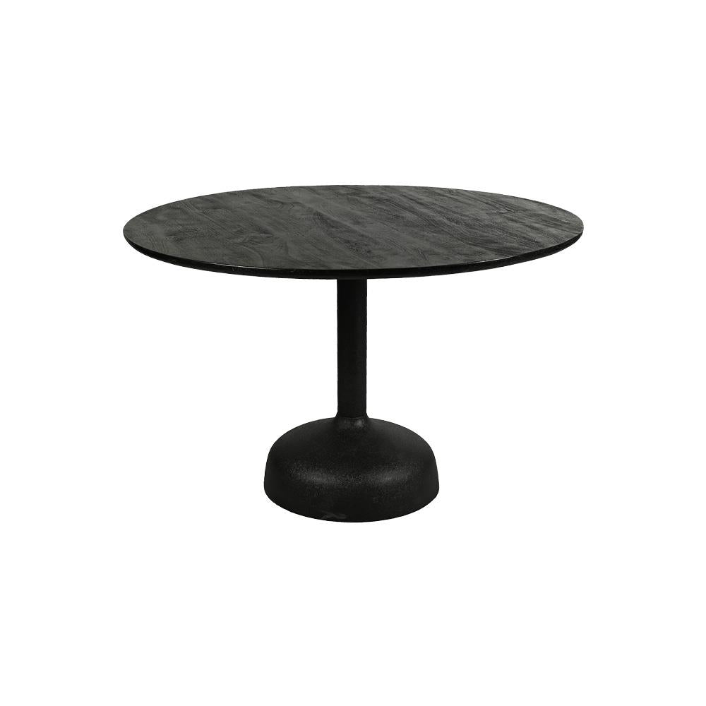 Eetkamertafel – Elba – Zwart – 120 x 120 x 76 cm – Tower Living