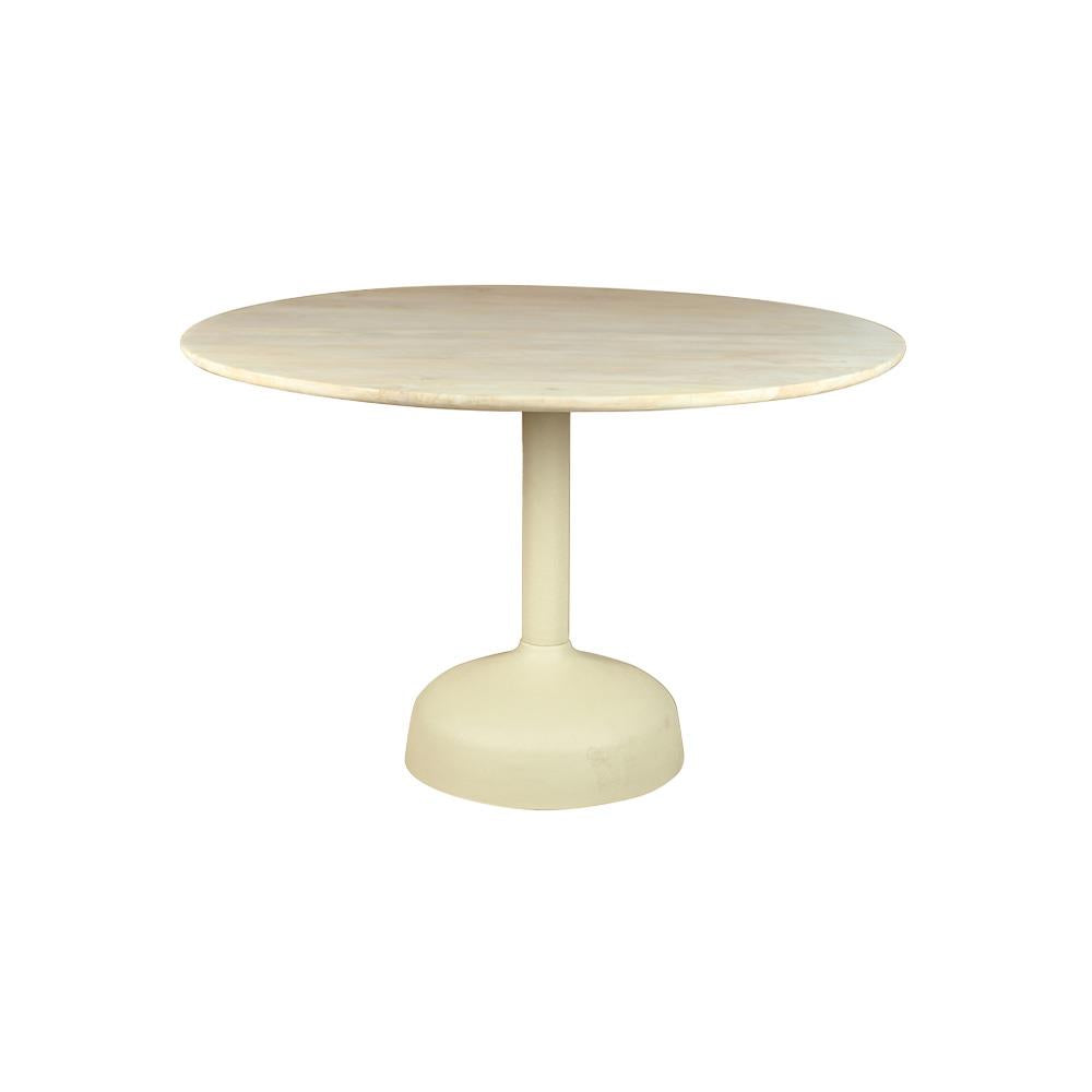Eetkamertafel – Elba – Wit – 120 x 120 x 76 cm – Tower Living