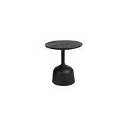 Ronde bijzettafel Elba – Zwart – 40 x 40 x 45 cm | Tower Living
