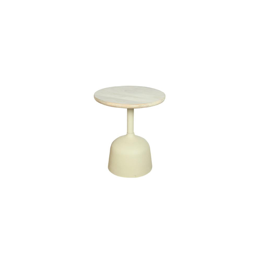 Bijzettafel – Elba – Wit – 40 x 40 x 45 cm – Tower Living