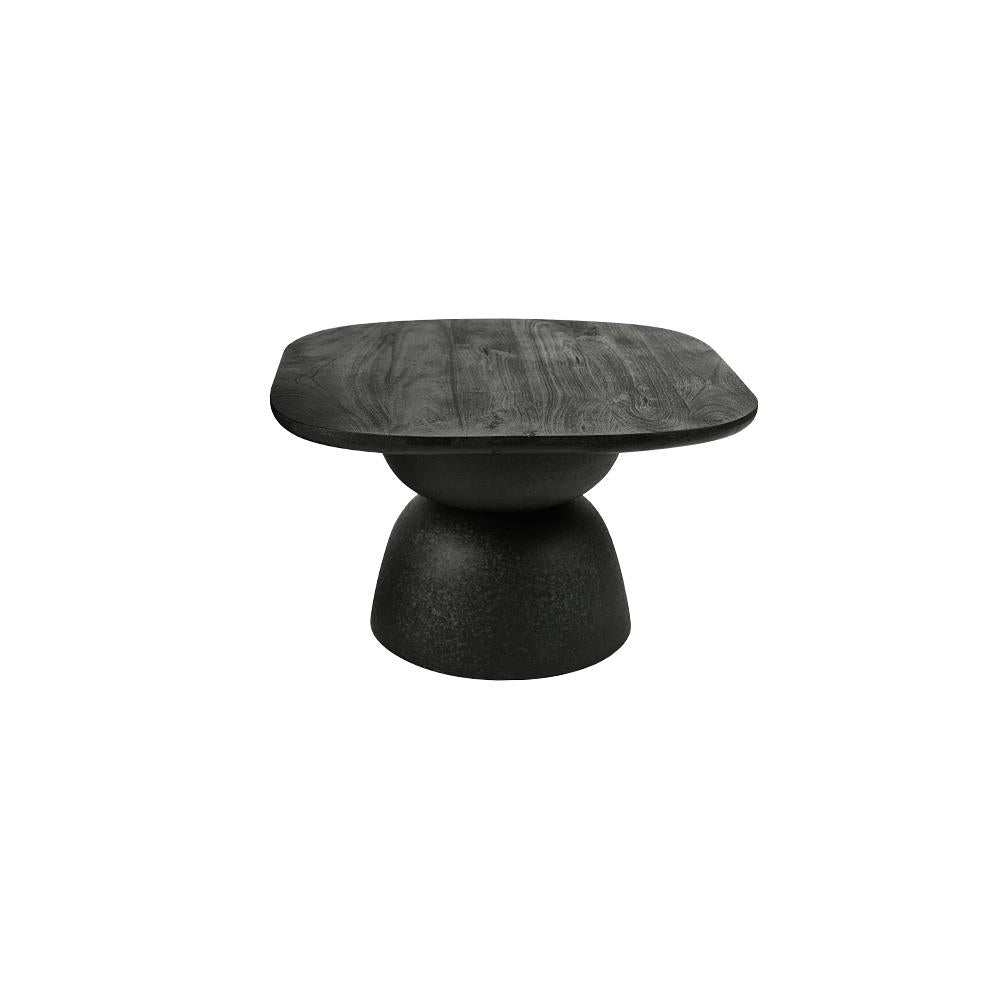 Salontafel – Barza – Zwart – 62 x 62 x 38 cm – Tower Living