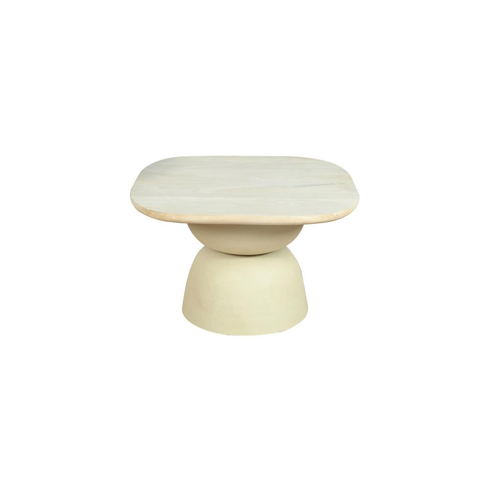 Salontafel – Barza – Wit – 62 x 62 x 38 cm – Tower Living