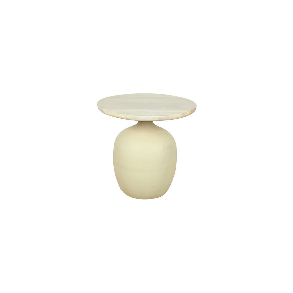 Bijzettafel – Vigo – Wit – 45 x 45 x 43 cm – Tower Living