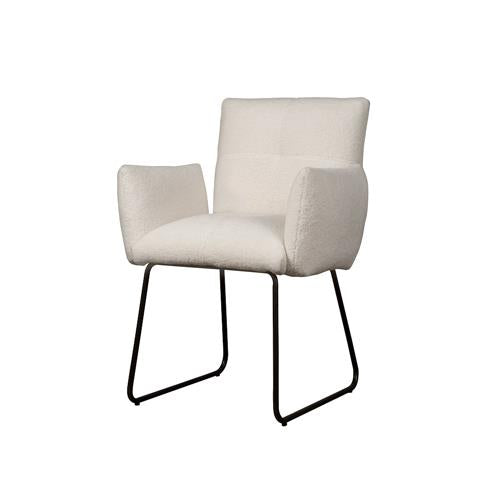 Armstoel – Dante – Wit – Tower Living