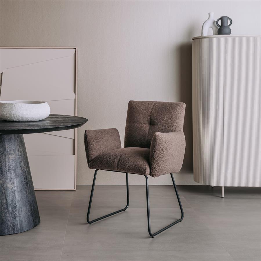 Armstoel – Dante – Bruin – Tower Living
