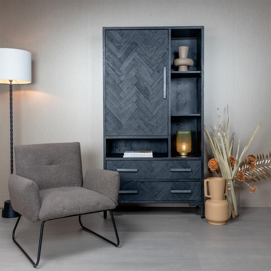 Fauteuil – Dante – Bruin – Tower Living