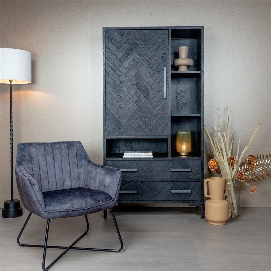 Fauteuil – Monte – Grijs – Tower Living