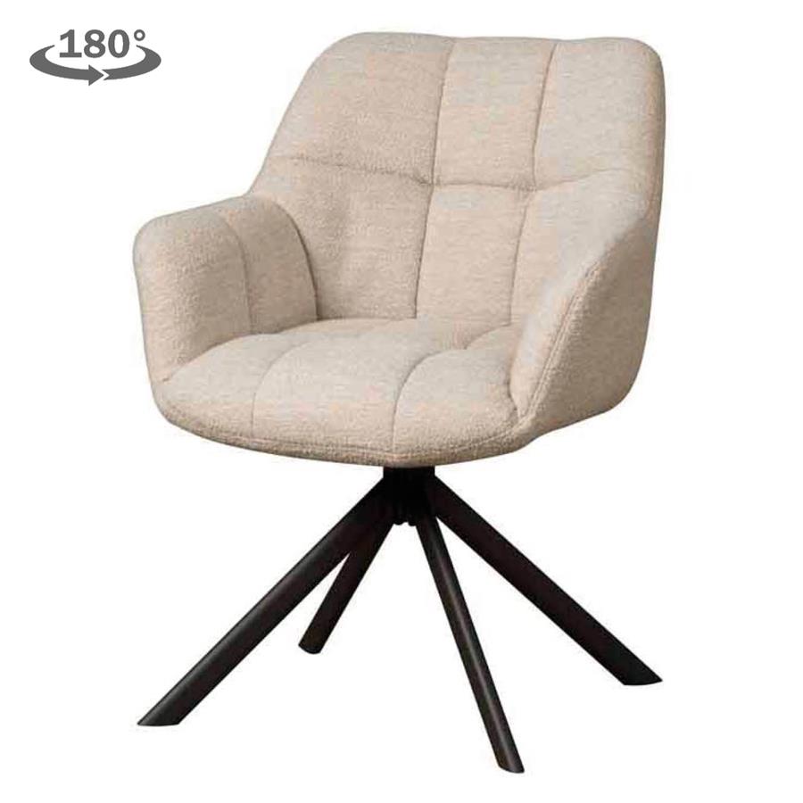 Armstoel – Alba – Beige – Tower Living