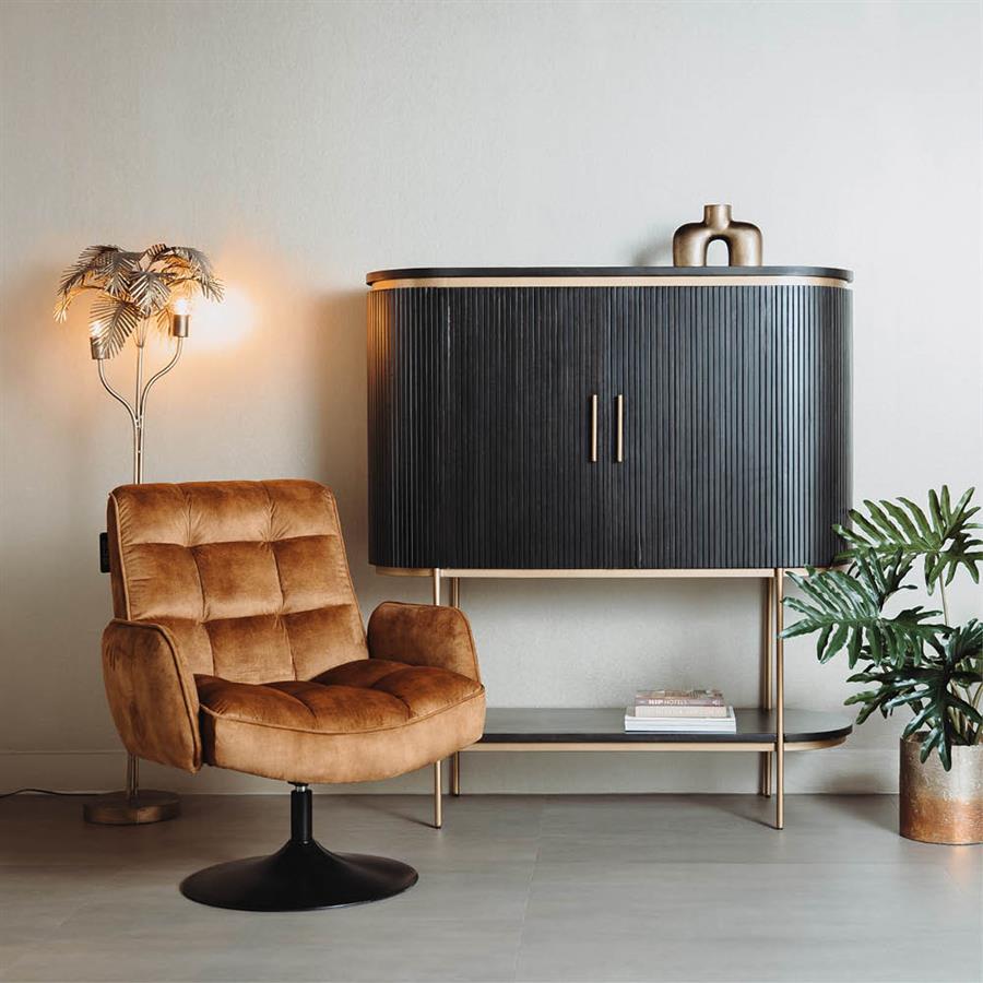 Fauteuil – Tropea – Geel – Tower Living