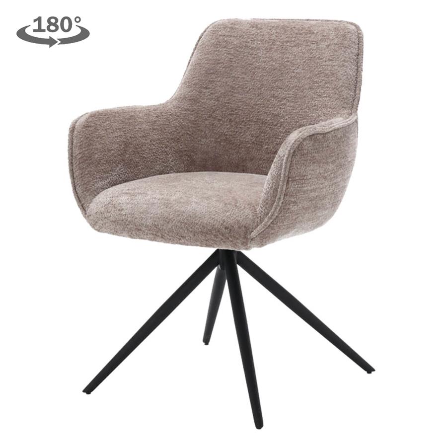 Armstoel – Fondo – Bruin – Tower Living